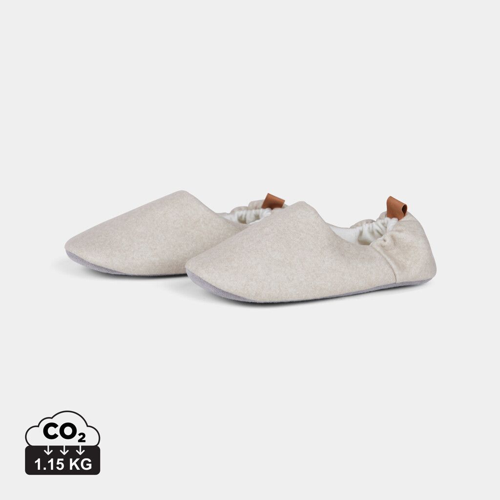 VINGA Moulton Hausschuhe aus RCS rPET (S/M) - beige-780