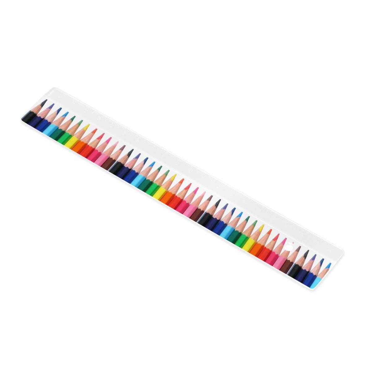 Lineal 20 cm - transparent-316