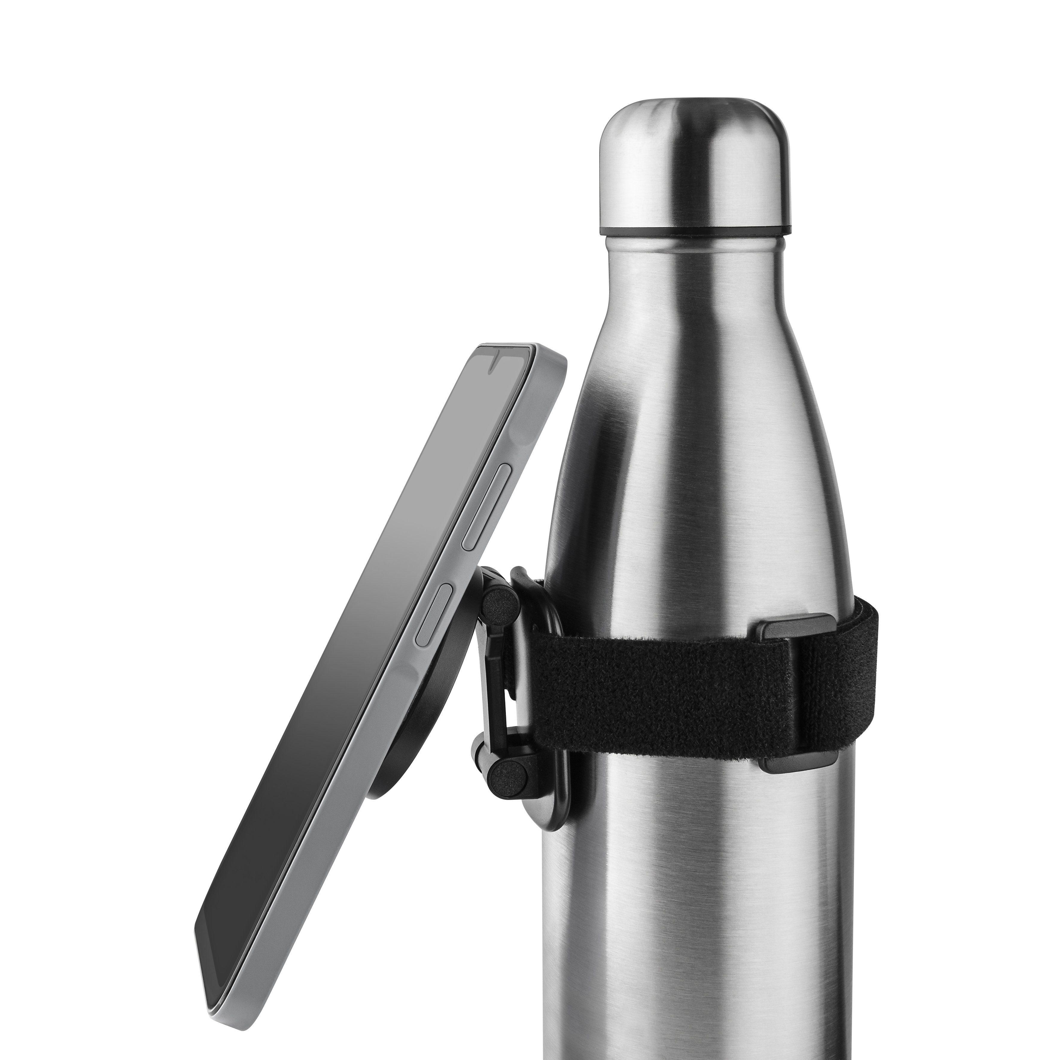 Metmaxx® Magnetischer Handyhalter "MagGrip BottleDock" - schwarz-797