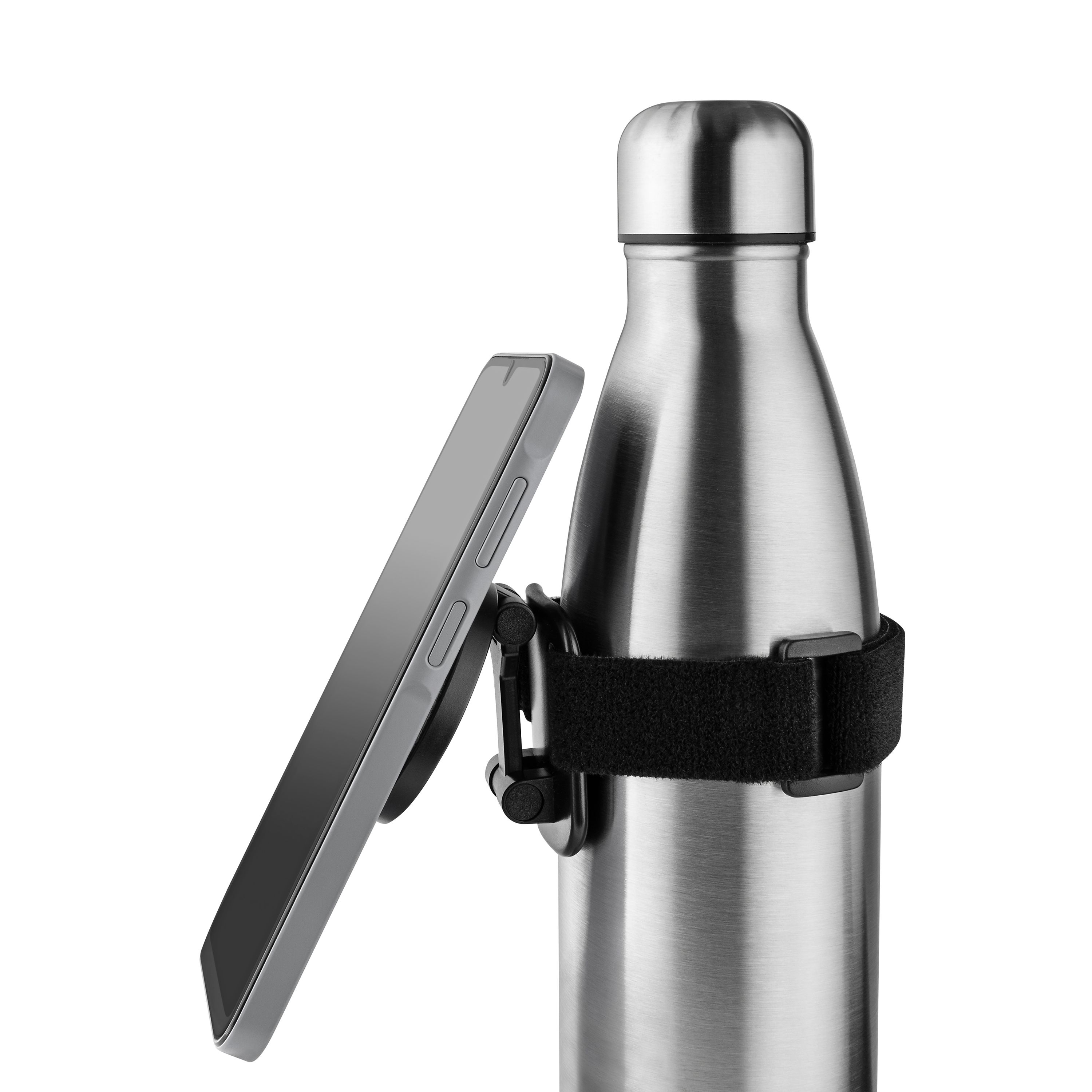 Metmaxx® Magnetischer Handyhalter "MagGrip BottleDock" - schwarz-797