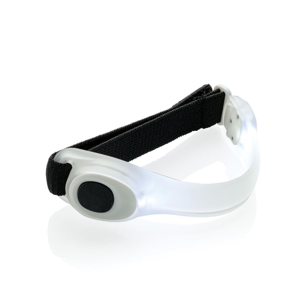 Sicherheitsband mit LED - weiß-329