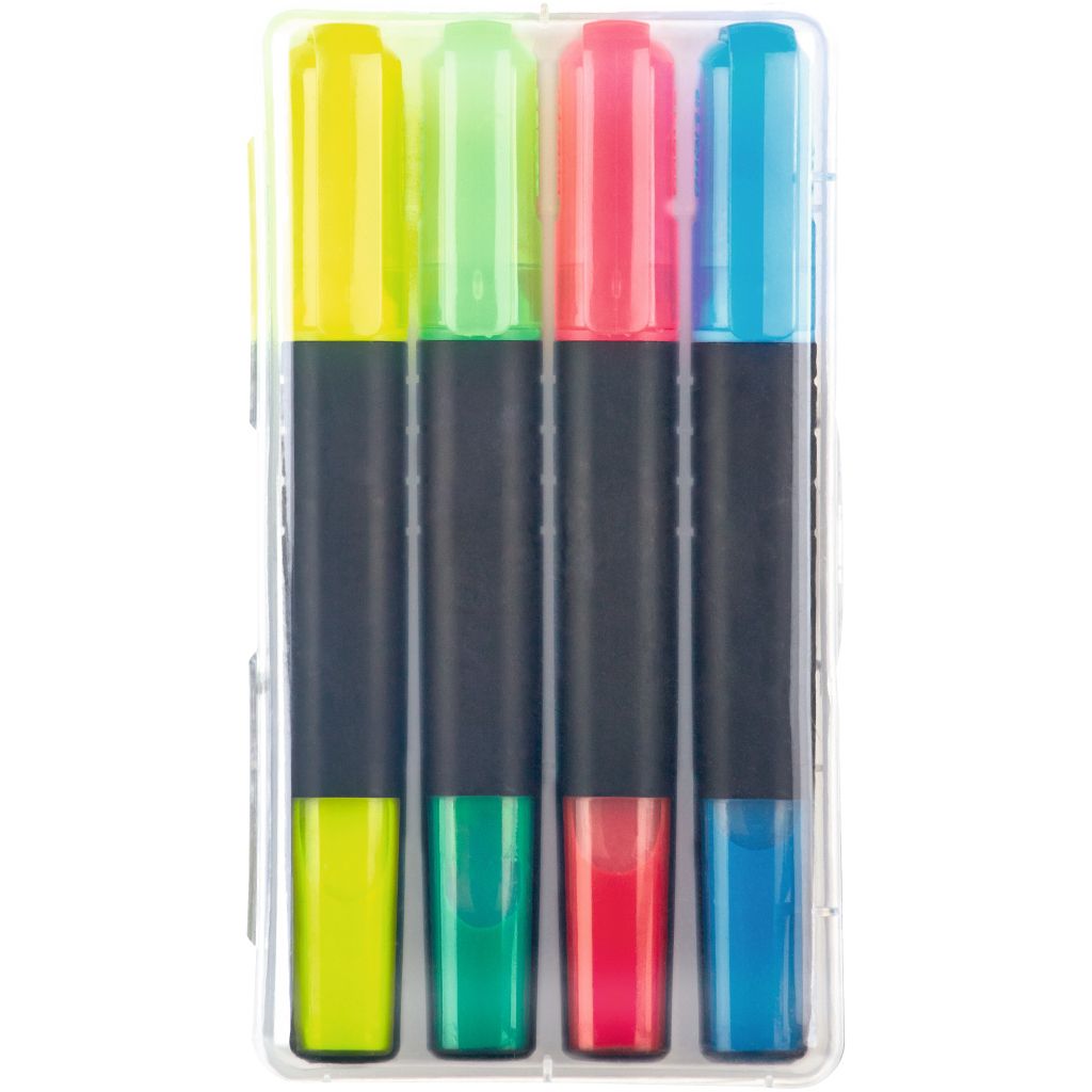 Liqeo Highlighter Pen 4Er Set Set - kombiniert-398