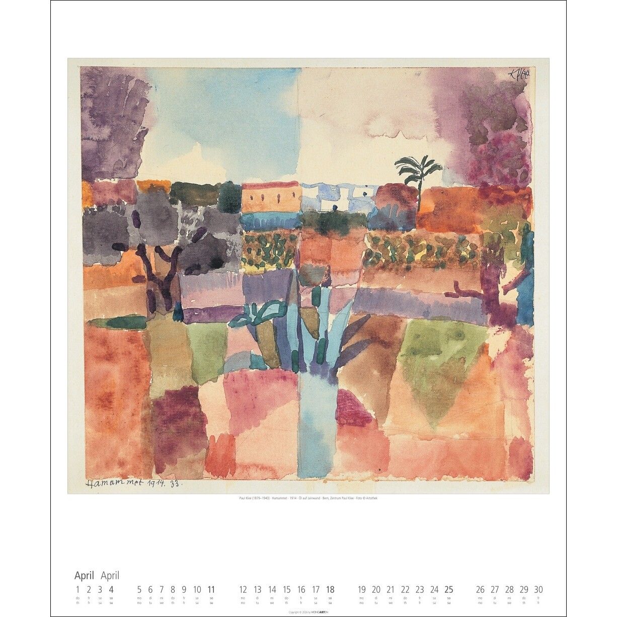 Paul Klee - Kunst & Kultur Kalender-653