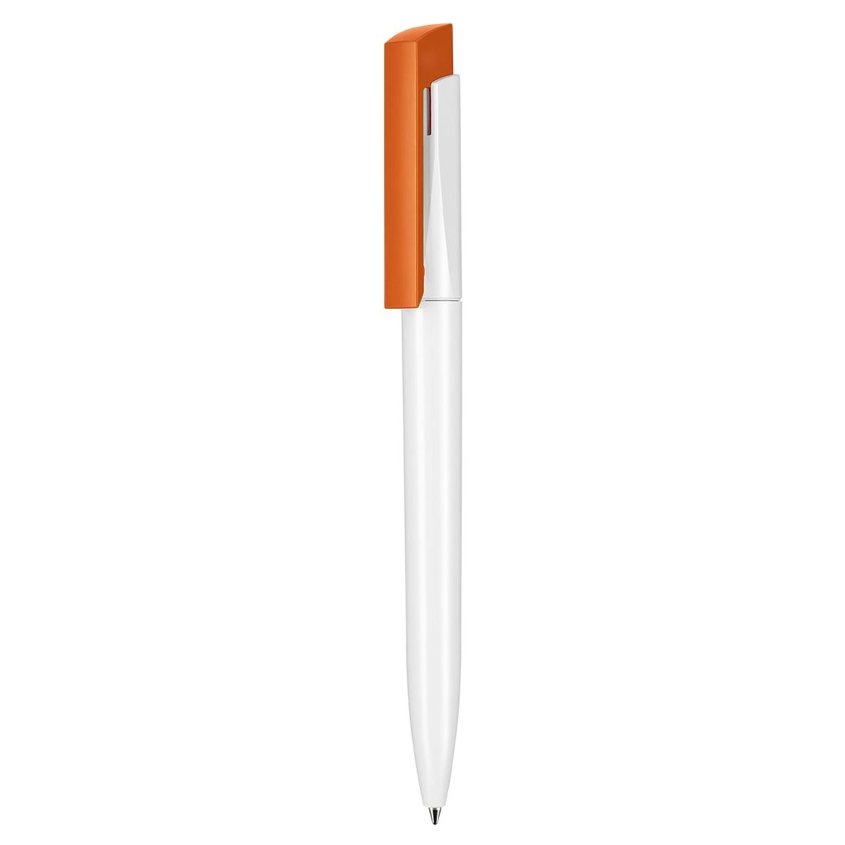 Kugelschreiber FRESH - weiss - orange-282