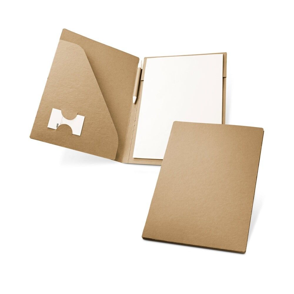 POE A4-Dokumentenmappe aus 100 % Recyclingpapier (450 g/m²) - natur-218