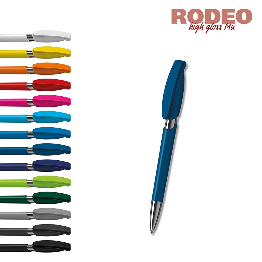 Druckkugelschreiber Rodeo high gloss Mn - dunkelgrün-287