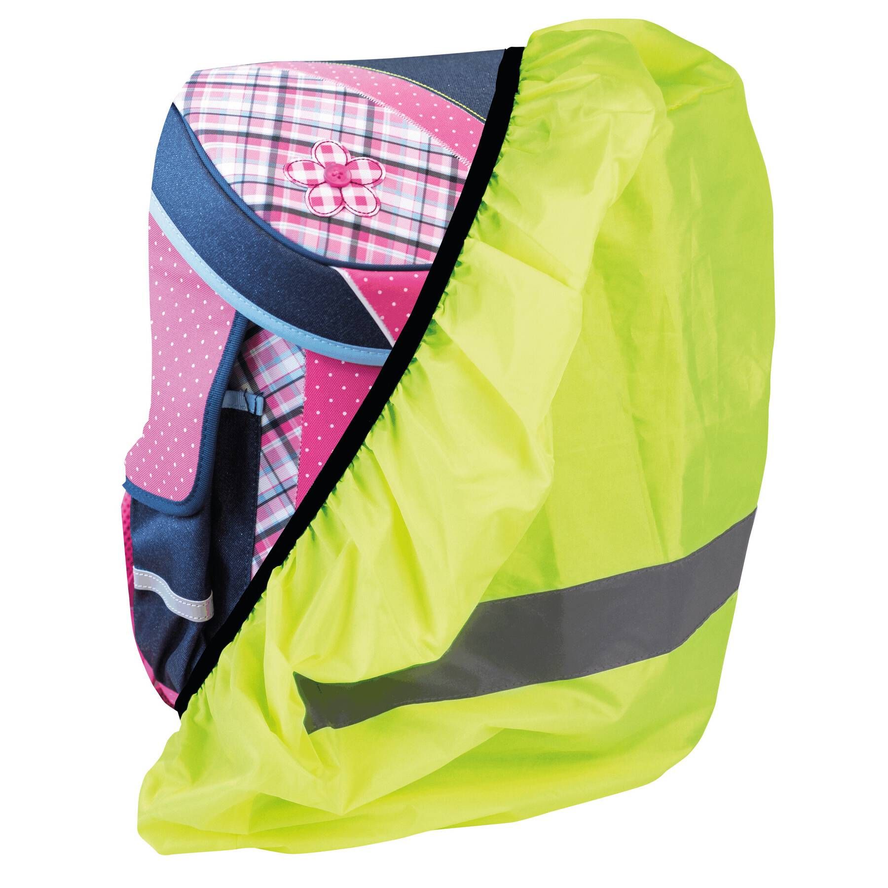 Regenschutz für Rucksäcke und Schulranzen RAINY DAYS - gelb - schwarz-717