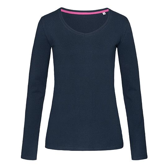 Stretch Long Sleeve Women - marina blue-913
