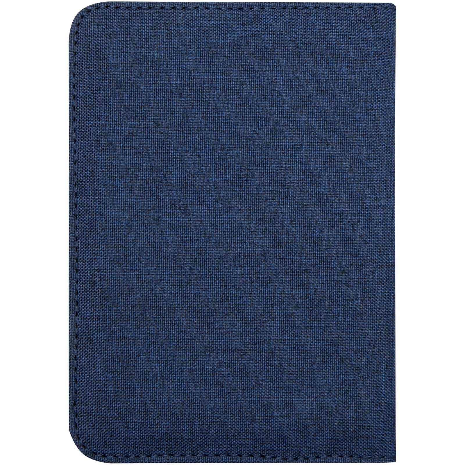 Ross GRS RPET RFID-Reisepasshalter - heather navy-720