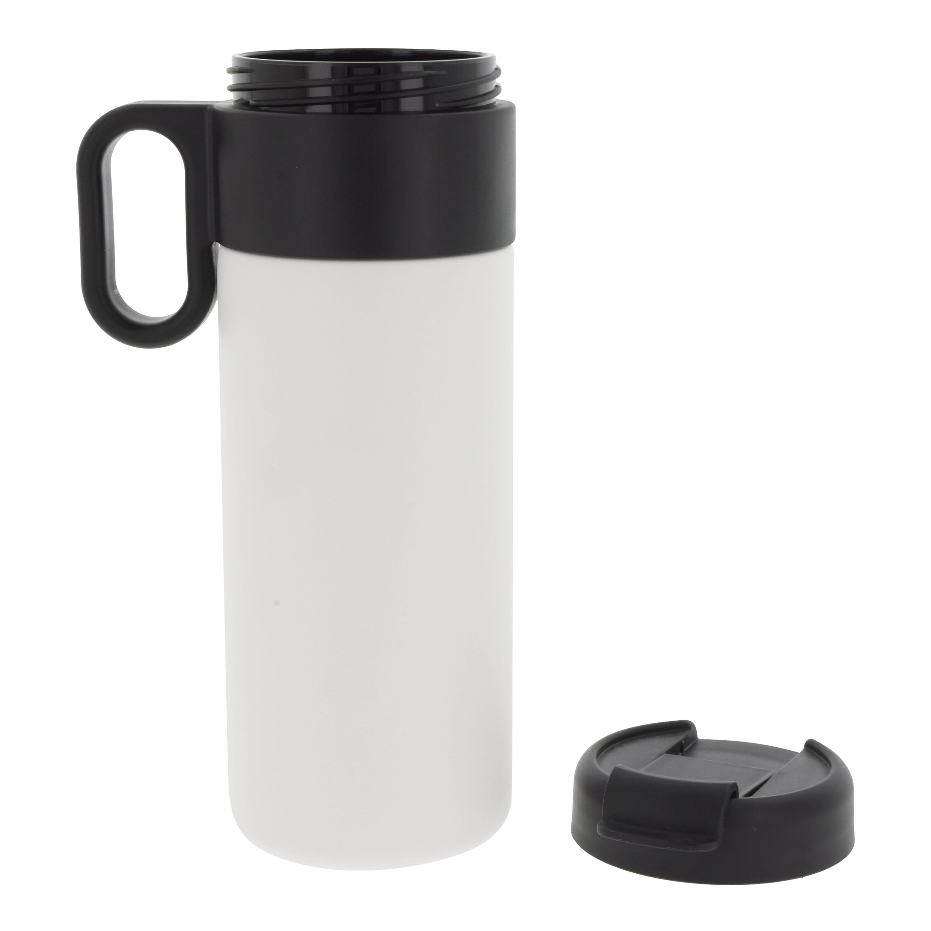 Isolierbecher Flow mit Griff Sublimation 400ml - weiss-708
