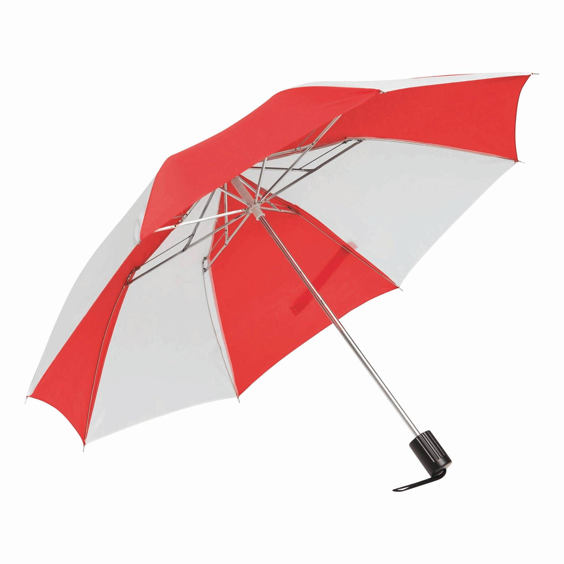 Taschenschirm REGULAR - rot - weiß-875