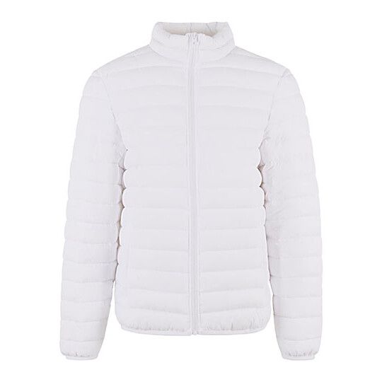Light Puffer Jacket - white-708