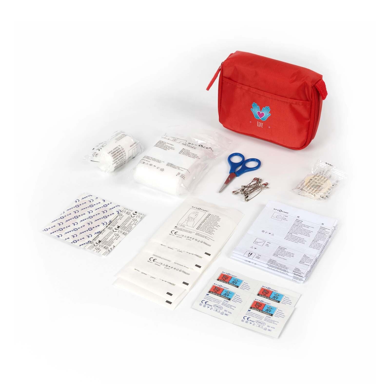 Basic Erste Hilfe Set, 31-teilig - rot-871