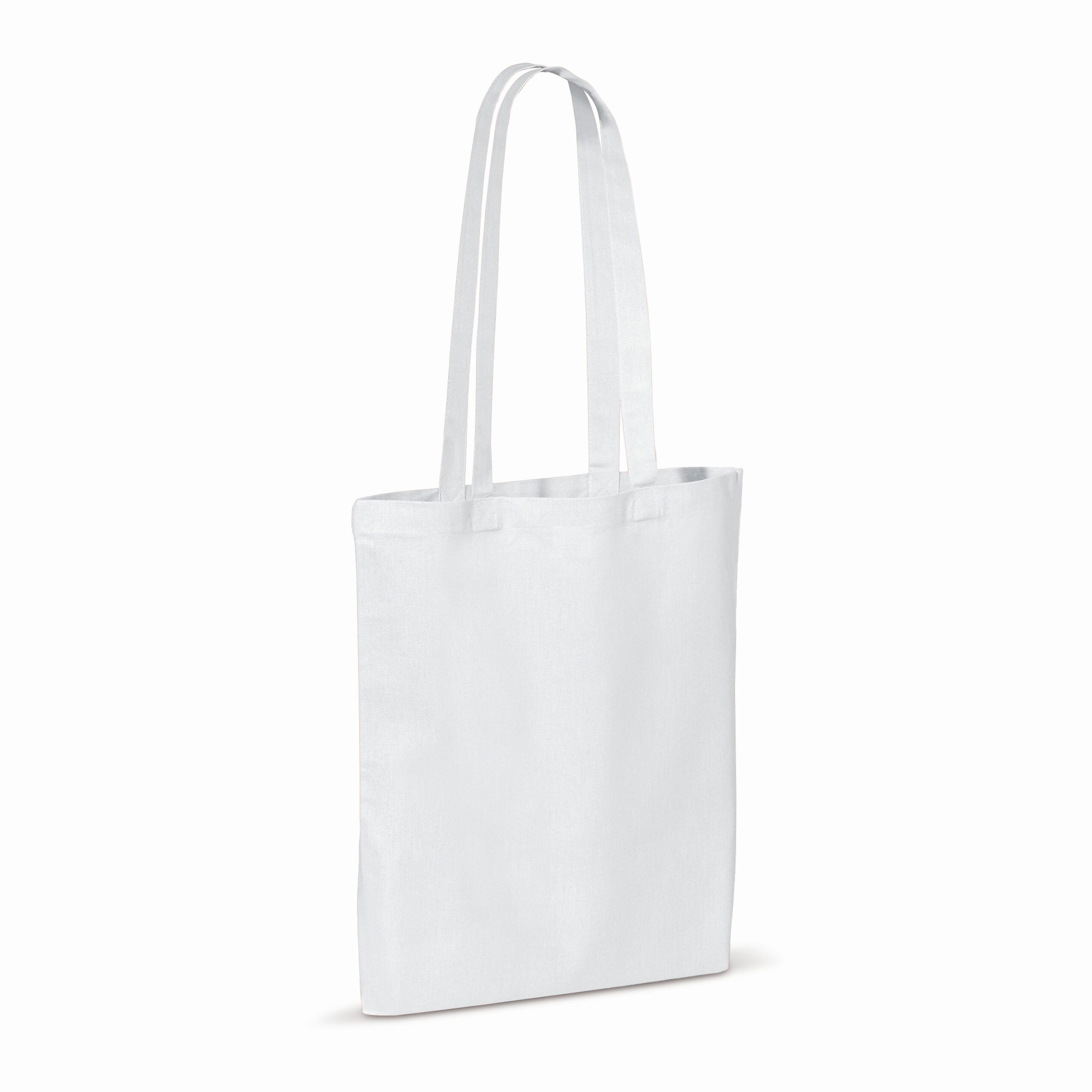 Tasche aus recycelter Baumwolle 140g/m² 38x42cm - weiss-771