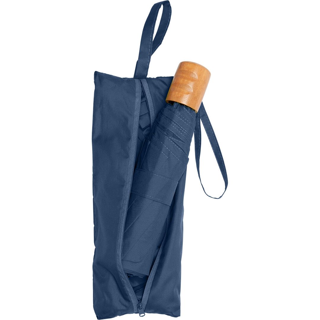 Taschenschirm ÖkoBrella Shopping mit waterSAVE® Bezug Ø98 cm - marine-847