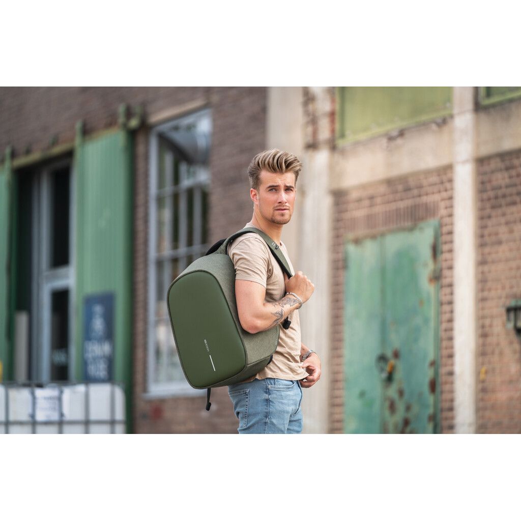 Bobby Hero Regular Anti-Diebstahl-Rucksack - grün-847