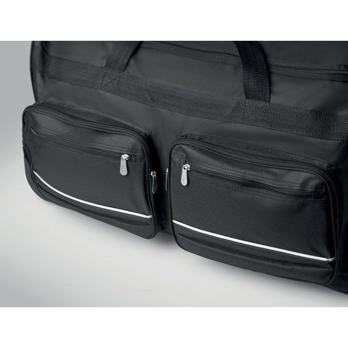 Reisetaschen-Trolley 600D RPET ITFITS - schwarz-357