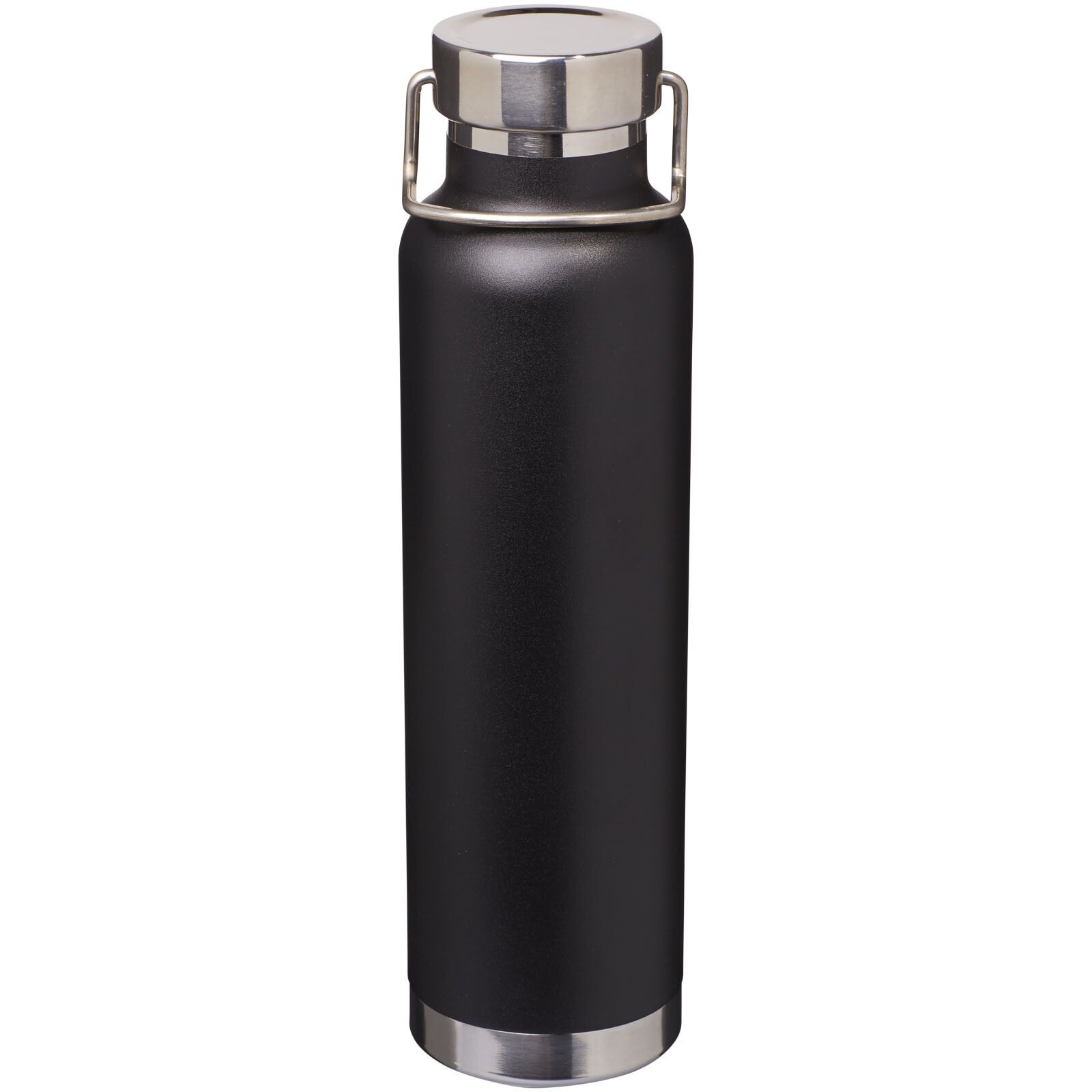 Thor 650 ml Kupfer-Vakuum Isoliersportflasche - schwarz-686
