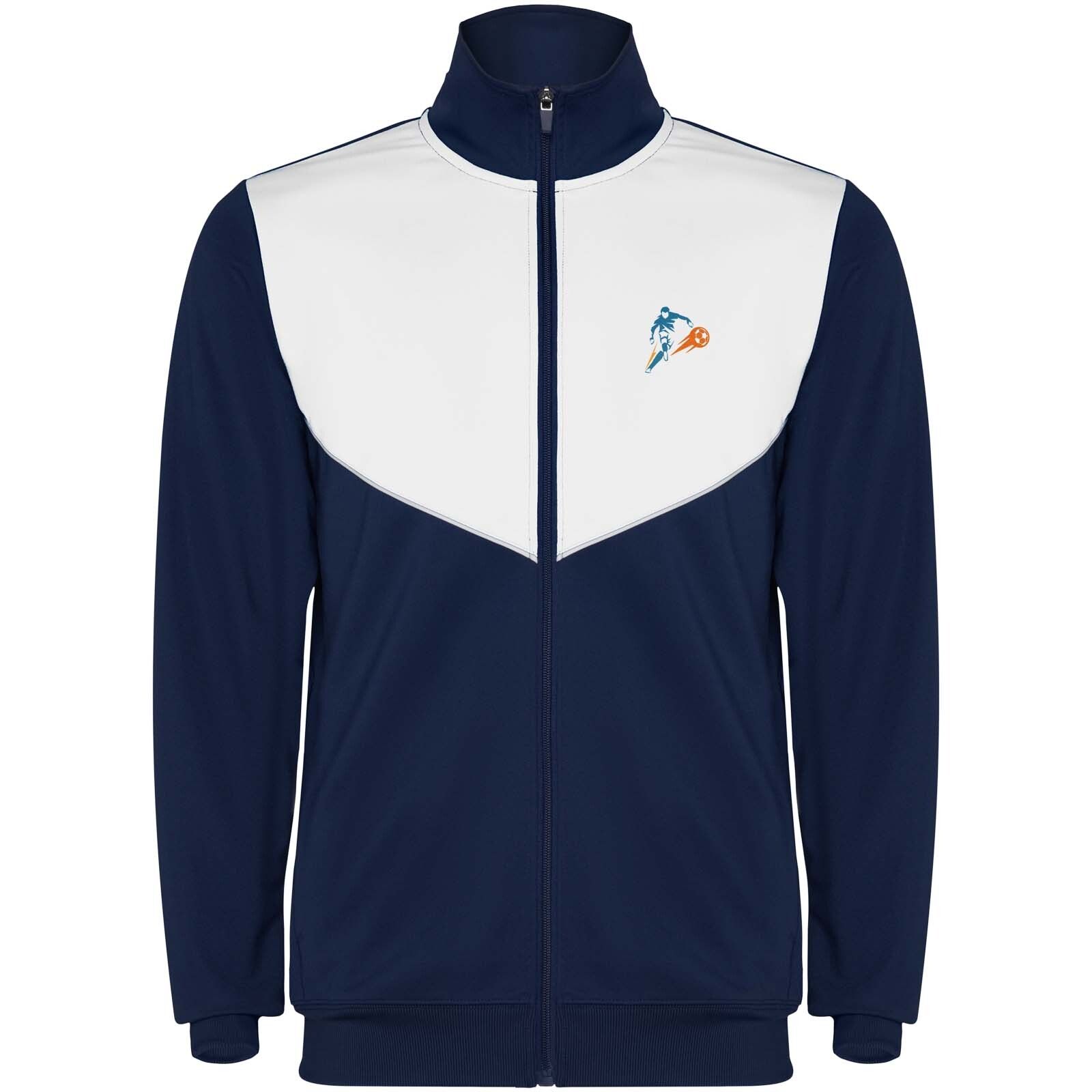 Evans Trainingsanzug für Kinder - marineblau -  weiss-898