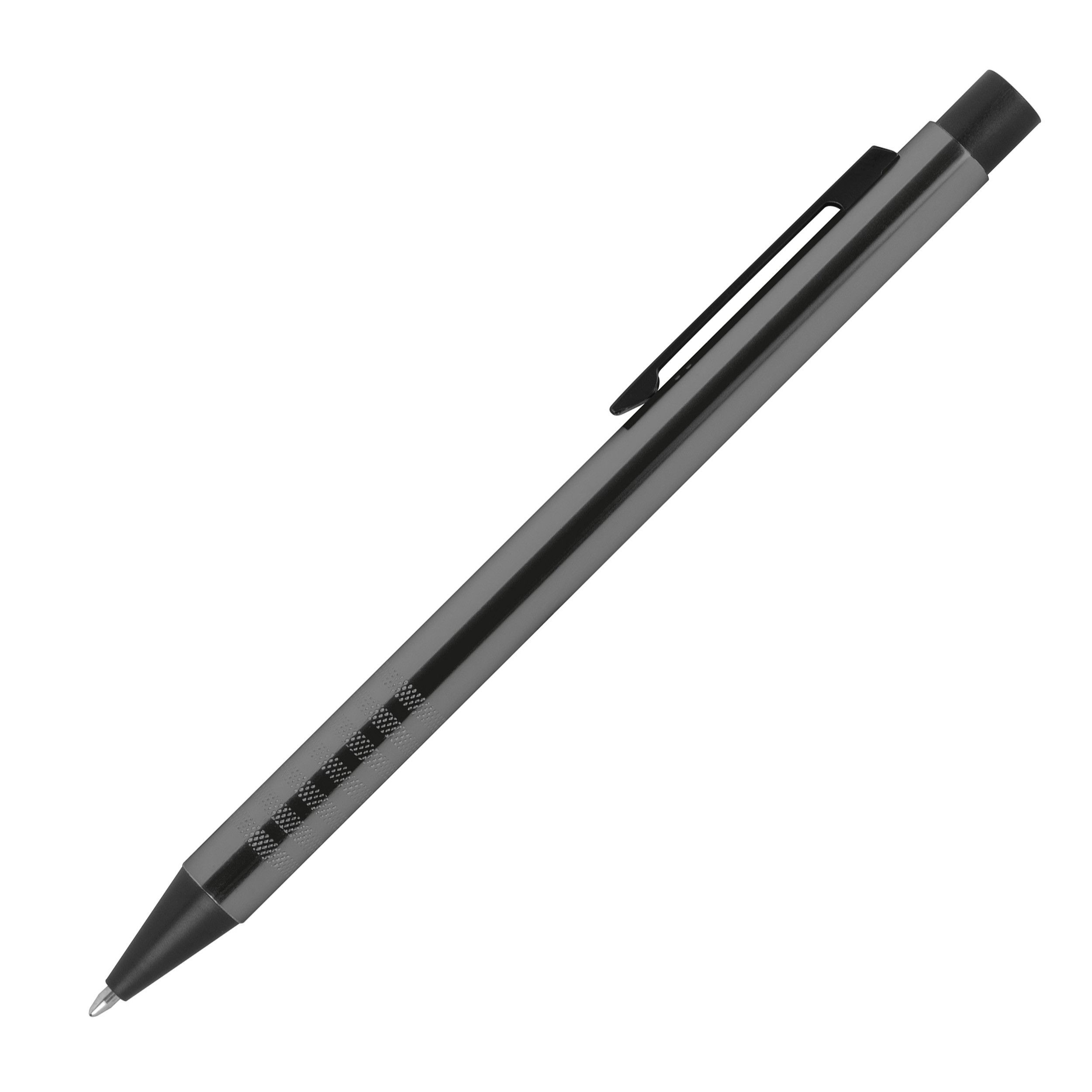 Druckkugelschreiber aus Metall - anthrazit-681