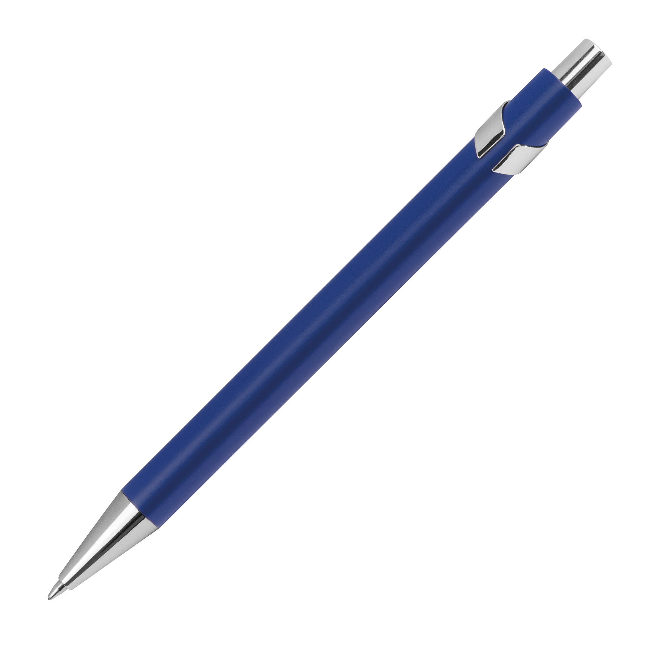 Kugelschreiber aus Metall - blau-824
