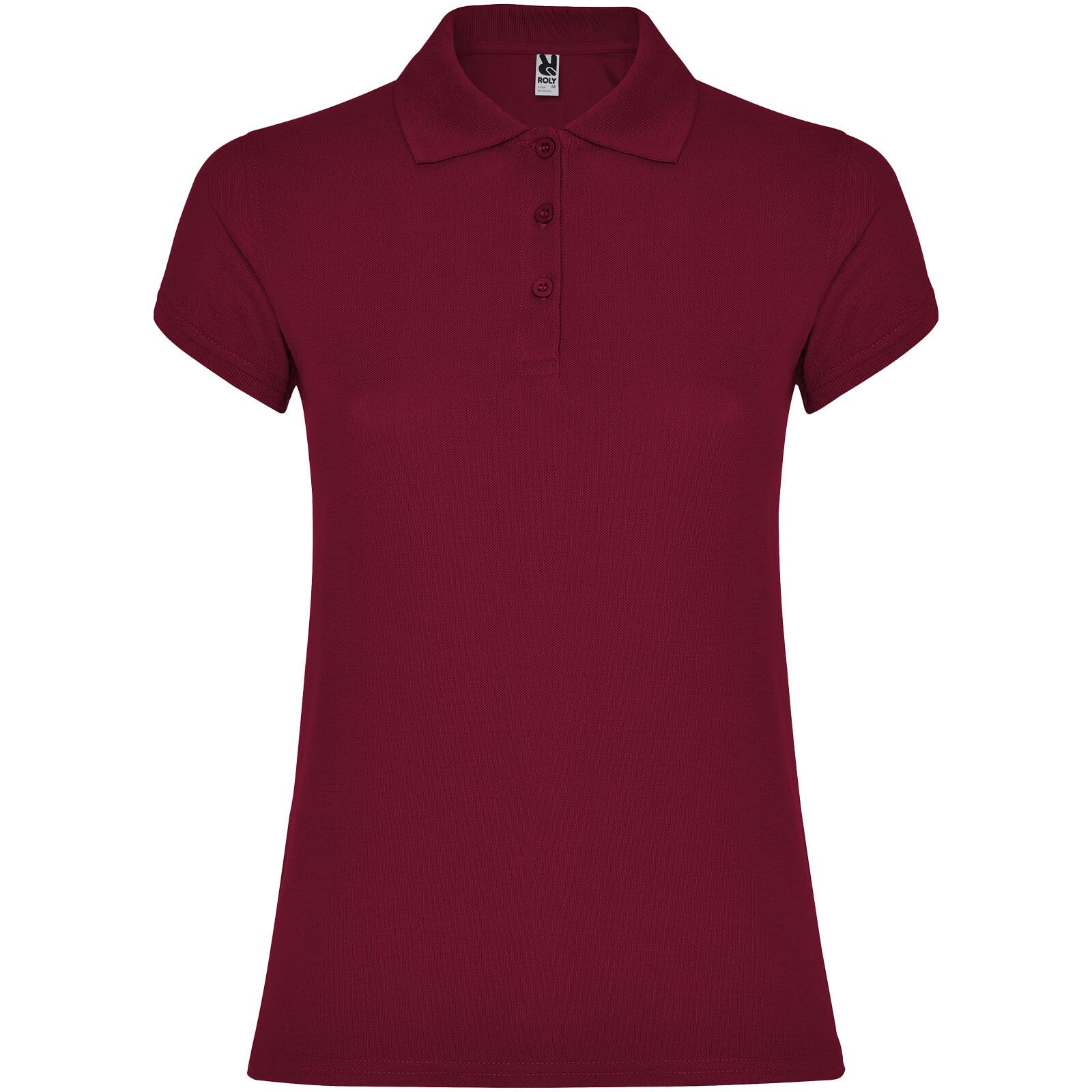 Star Poloshirt für Damen - granatrot - 2XL-253