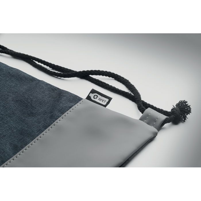 Beutel mit Kordelzug RPET LIBAG - marineblau-27