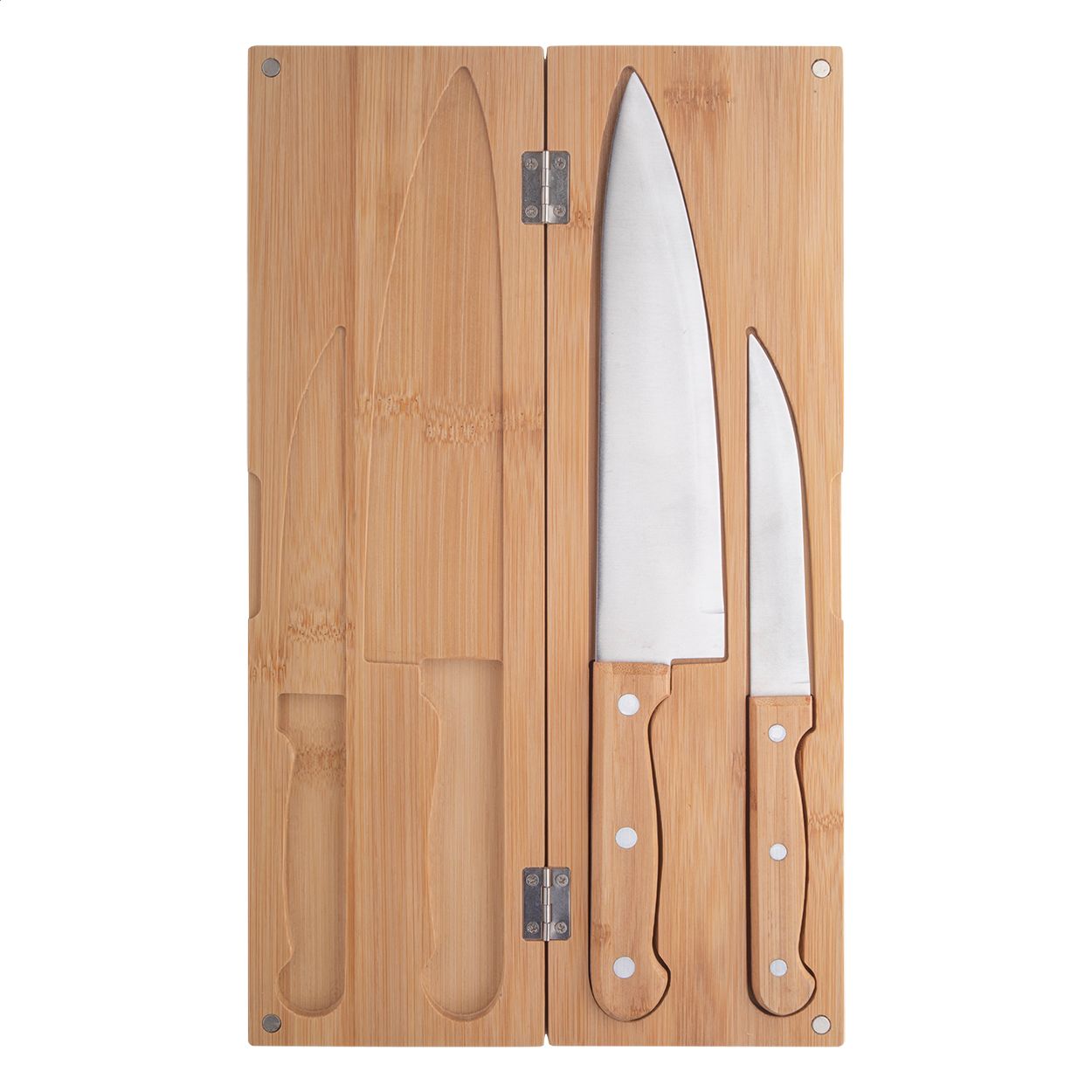 Bambus-Messerset Sanjo - natur-640