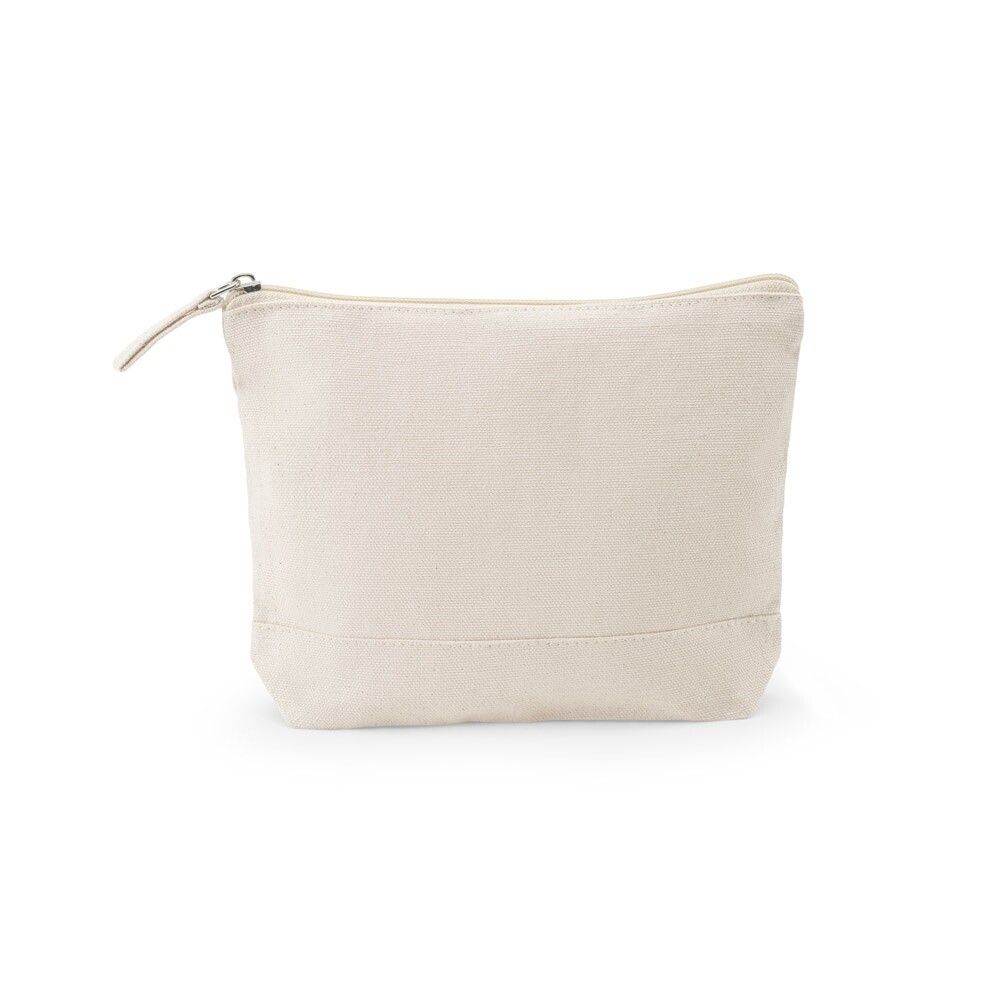 DAPHNE Kosmetiktasche aus 100 % Baumwolle (340 g/m²), zweifarbig - naturhell-194