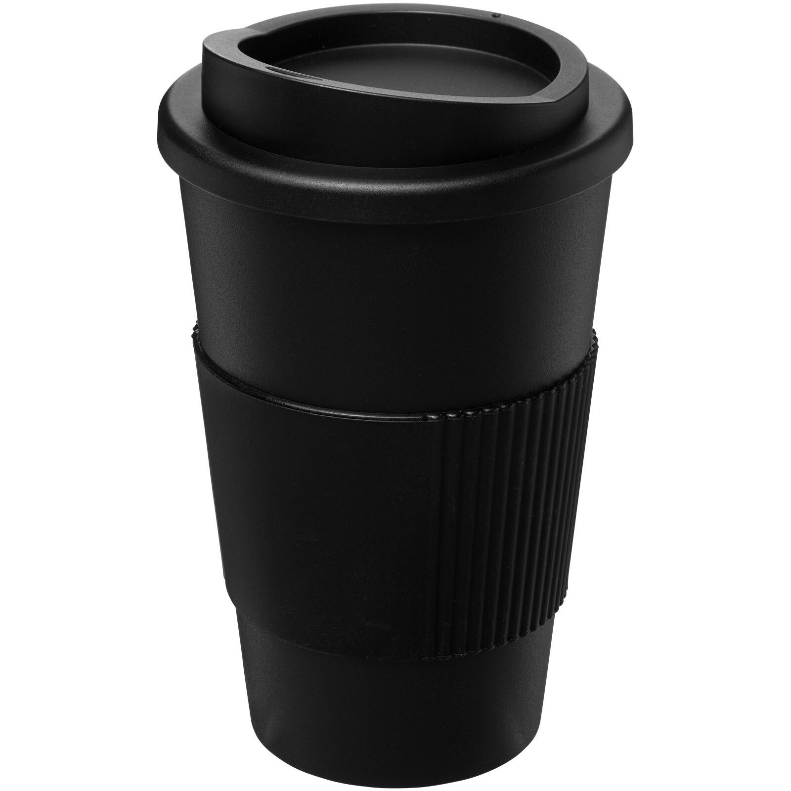 Americano 350 ml Isolierbecher mit Schutzring - schwarz-257