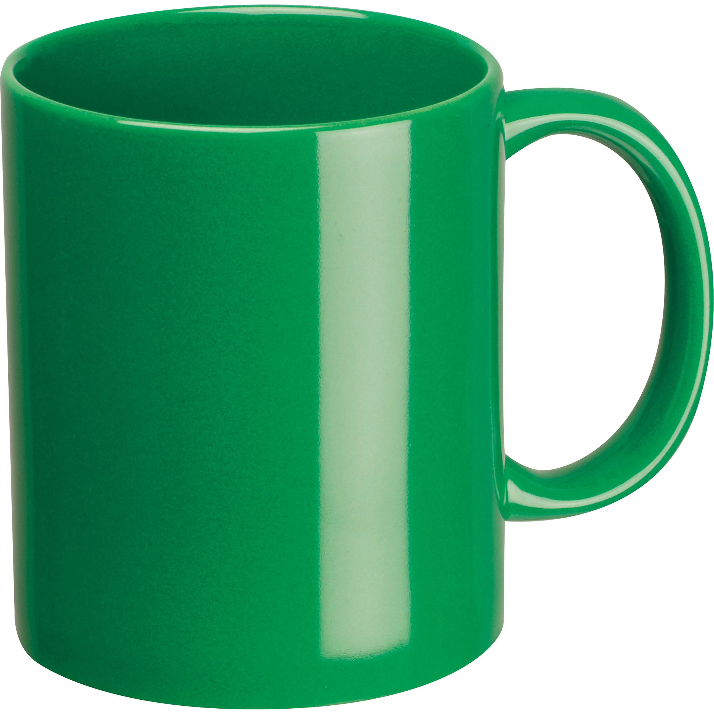 Kaffeetasse aus Keramik, 300ml - grün-106
