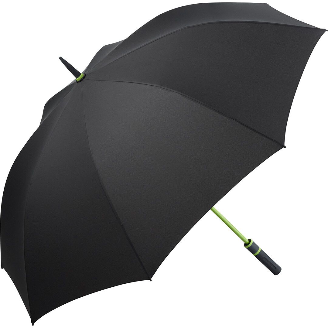 AC-Gästeschirm FARE® Style Ø130 cm - schwarz - limette-443