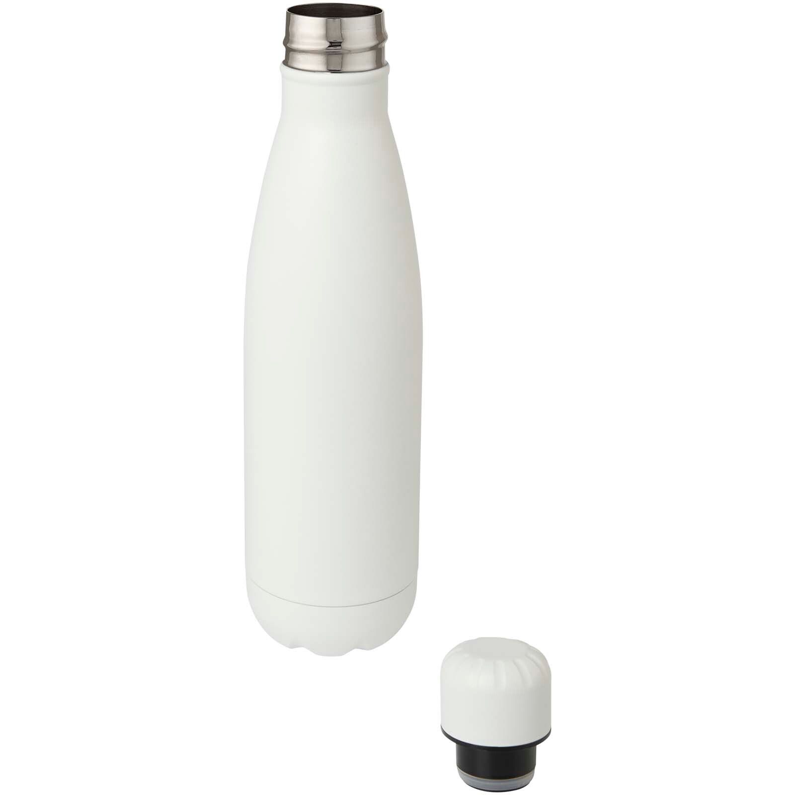 Cove 500 ml vakuumisolierte Edelstahlflasche - weiss-1