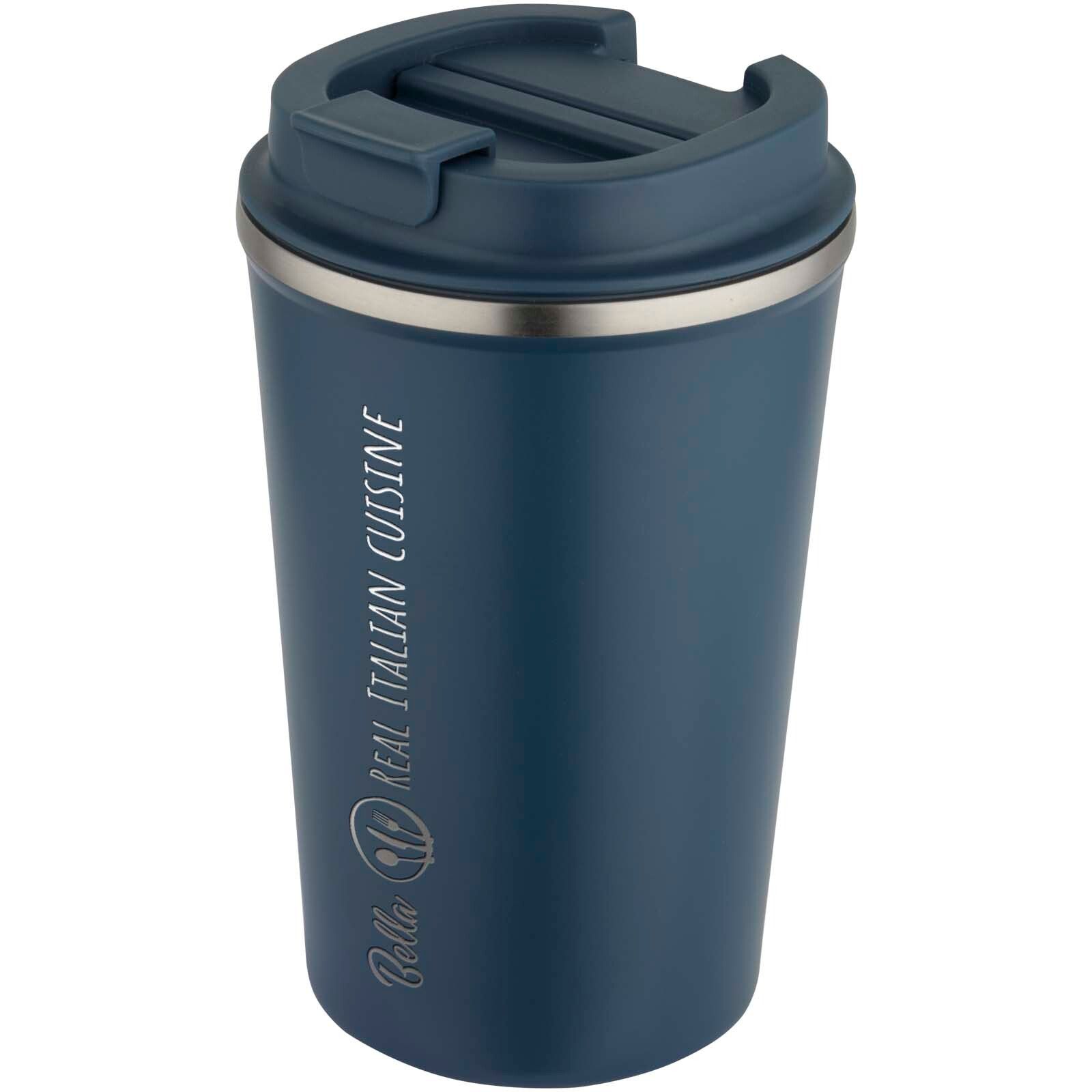 Newport 350 ml doppelwandiger, vakuumisolierter Becher aus Edelstahl  - hale blau-524