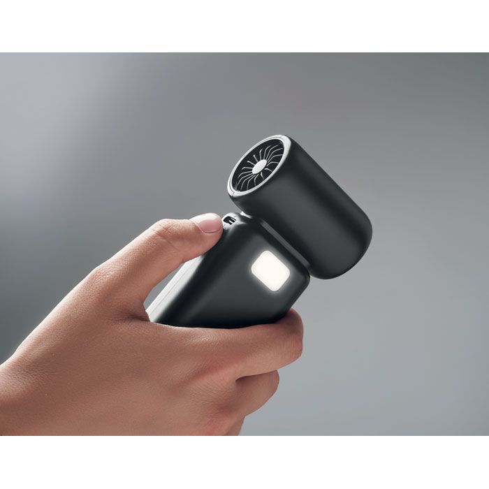 Tragbarer Turbo-Ventilator TECHMATE BAMBOO - schwarz-601