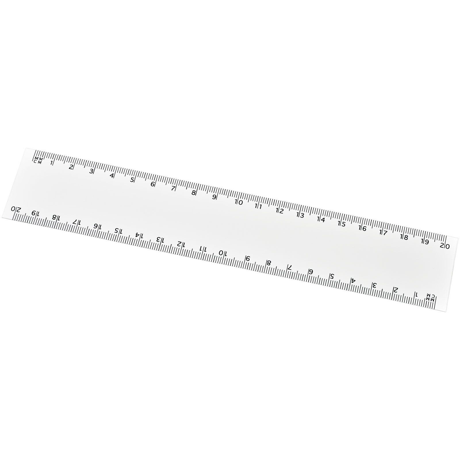 Arc 20 cm flexibles Lineal - weiss-150