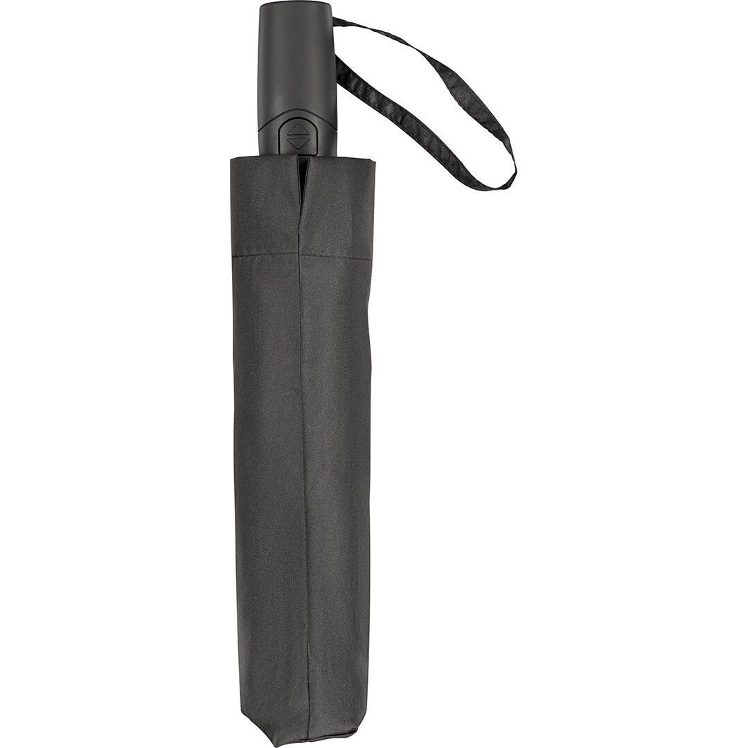Gäste-Taschenschirm FARE® BlackShield Case Edition mit waterSAVE® Bezug Ø116 cm - schwarz-160