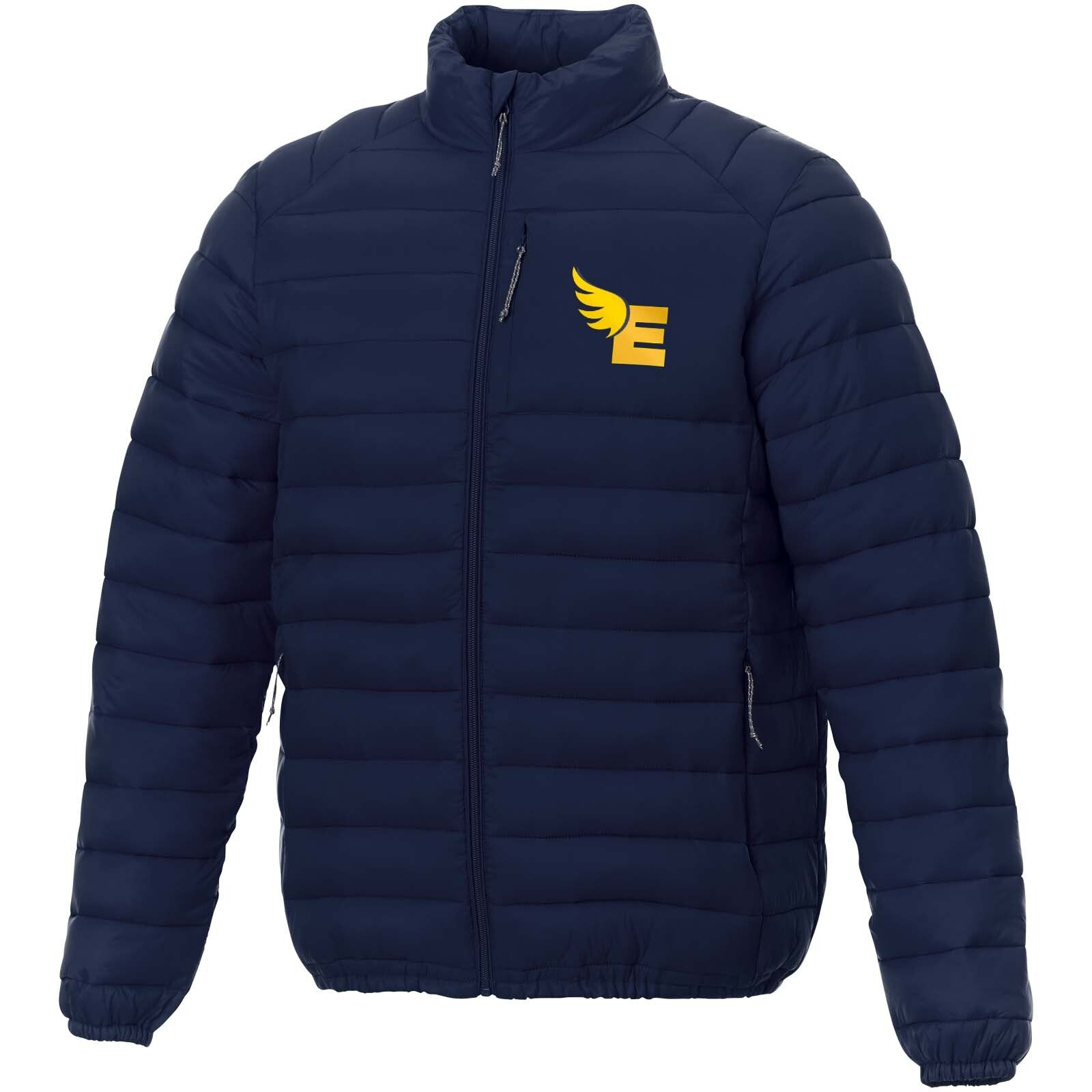 Athenas recycelte wattierte Jacke für Herren - navy - L-831