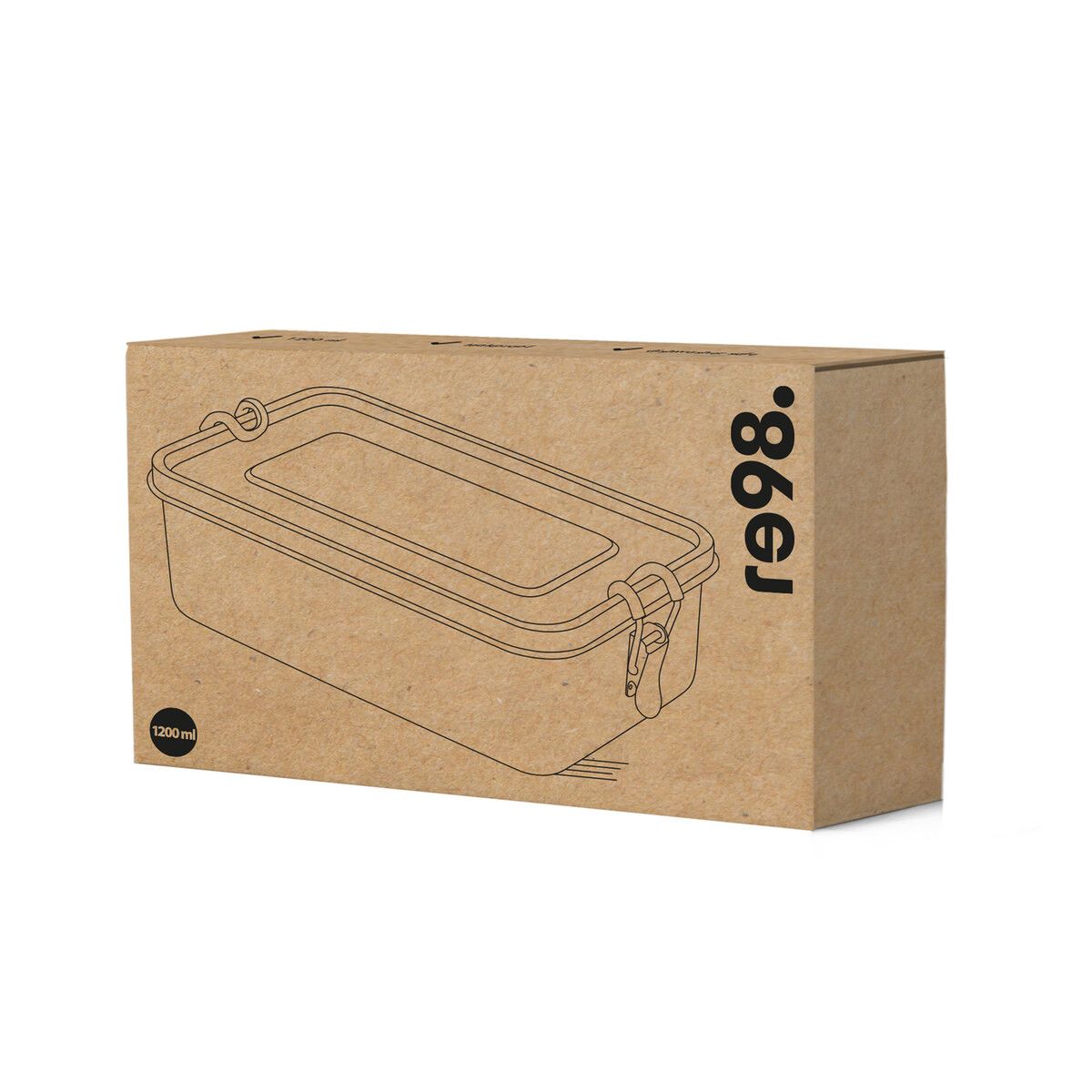 Lunchbox RE98-LUNCHBREAK - silber-732
