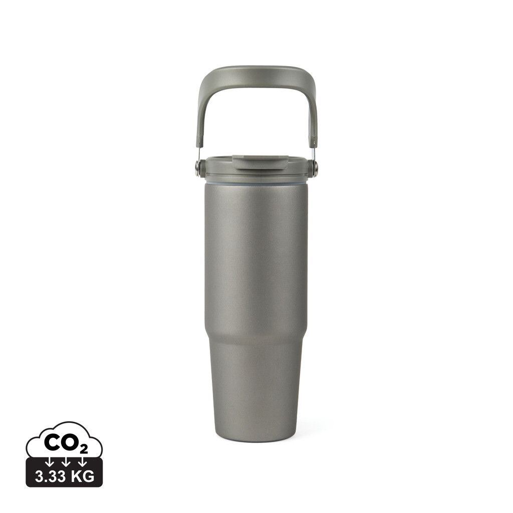 VINGA Eos Trek 880ml Flasche aus RCS rec. Stainless-Steel - grau-933