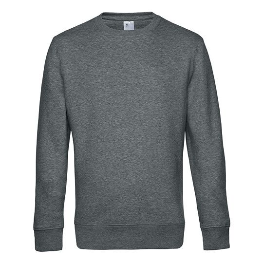 KING Crew Neck Sweat_° - heather mid grey - L-763