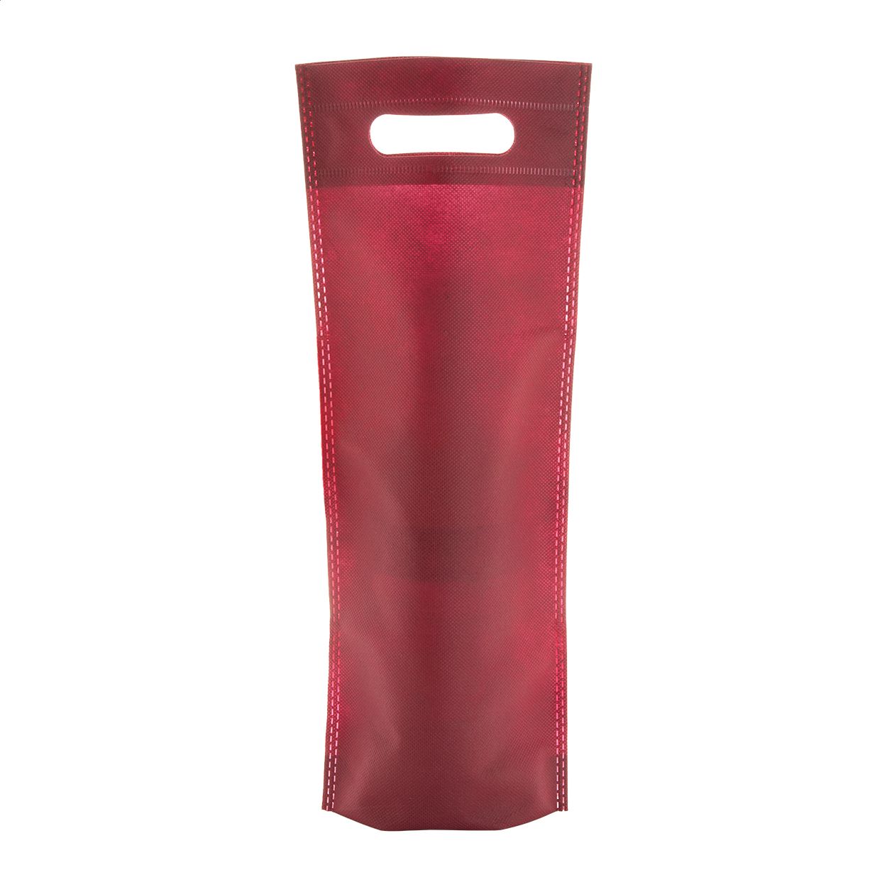 Flaschen-Geschenktasche Varien - weinrot-657