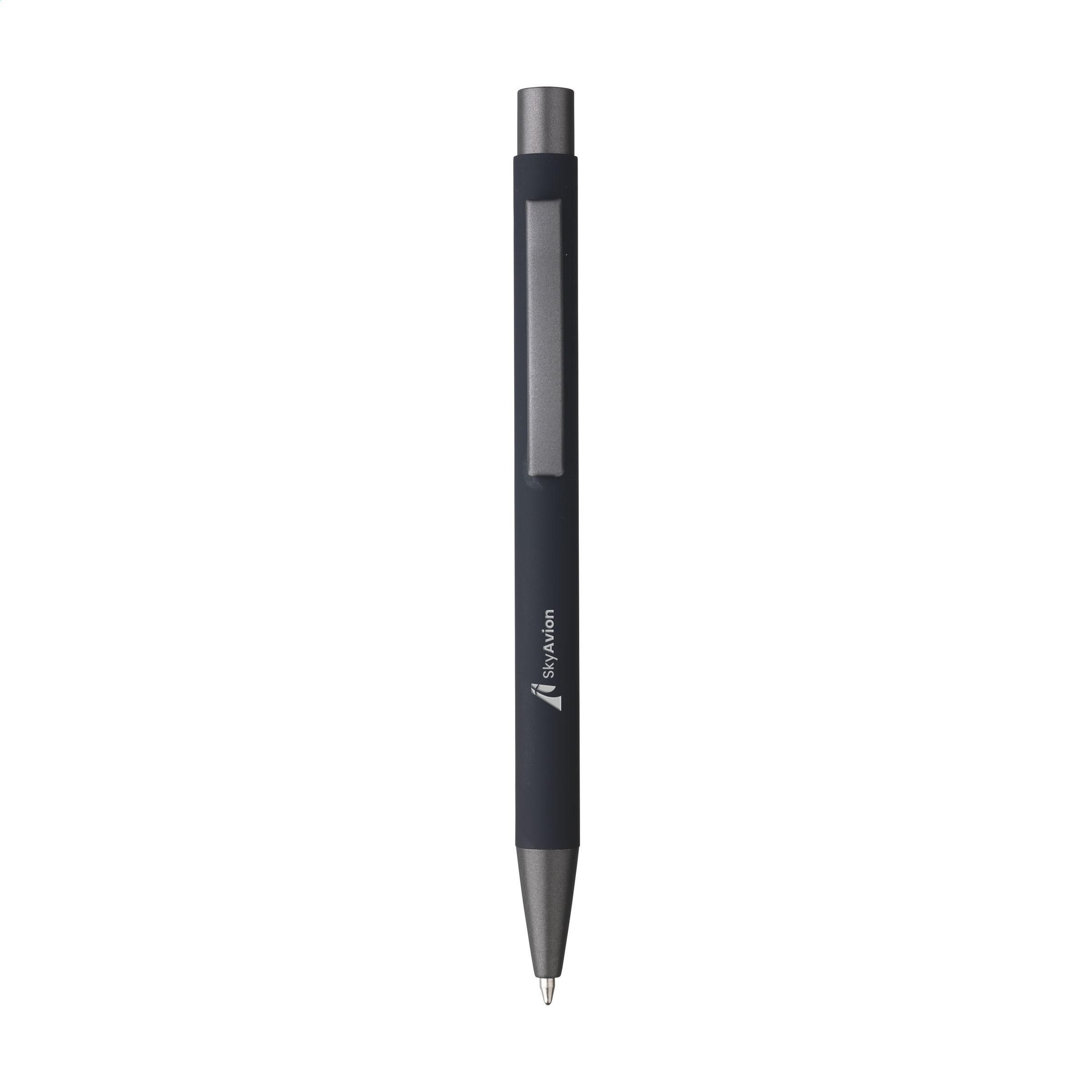 Brady Soft Touch Recycled Alu Kugelschreiber - schwarz-154
