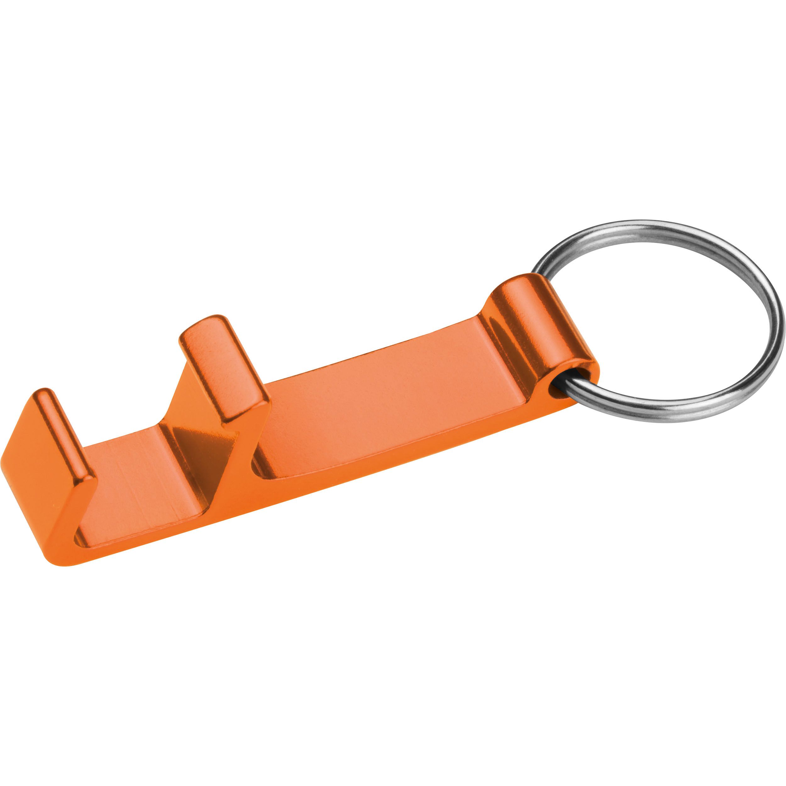 Schlüsselanhänger mit Flaschenöffner - orange-505
