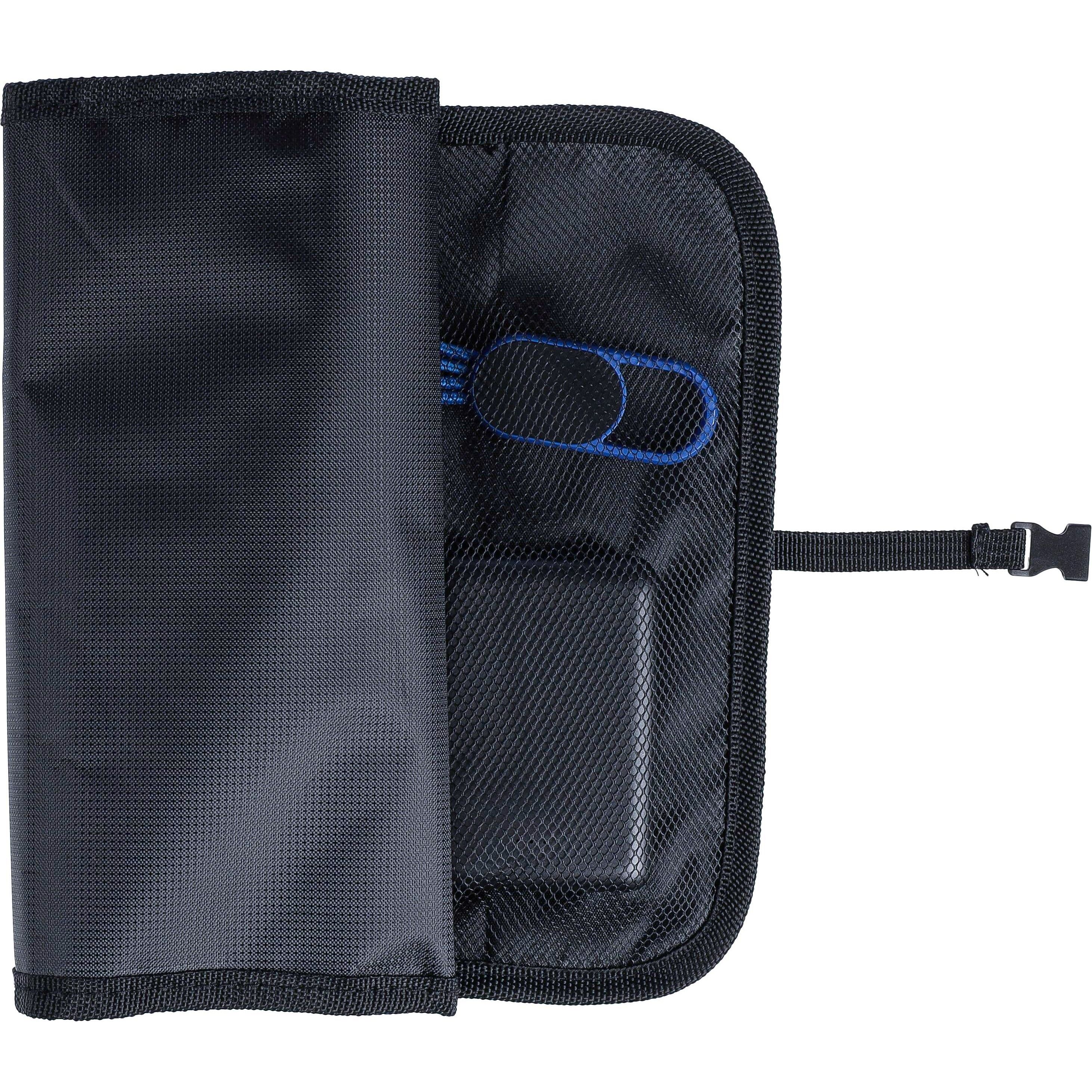 Rolltasche aus 1680D-Polyester Johnny - schwarz-693
