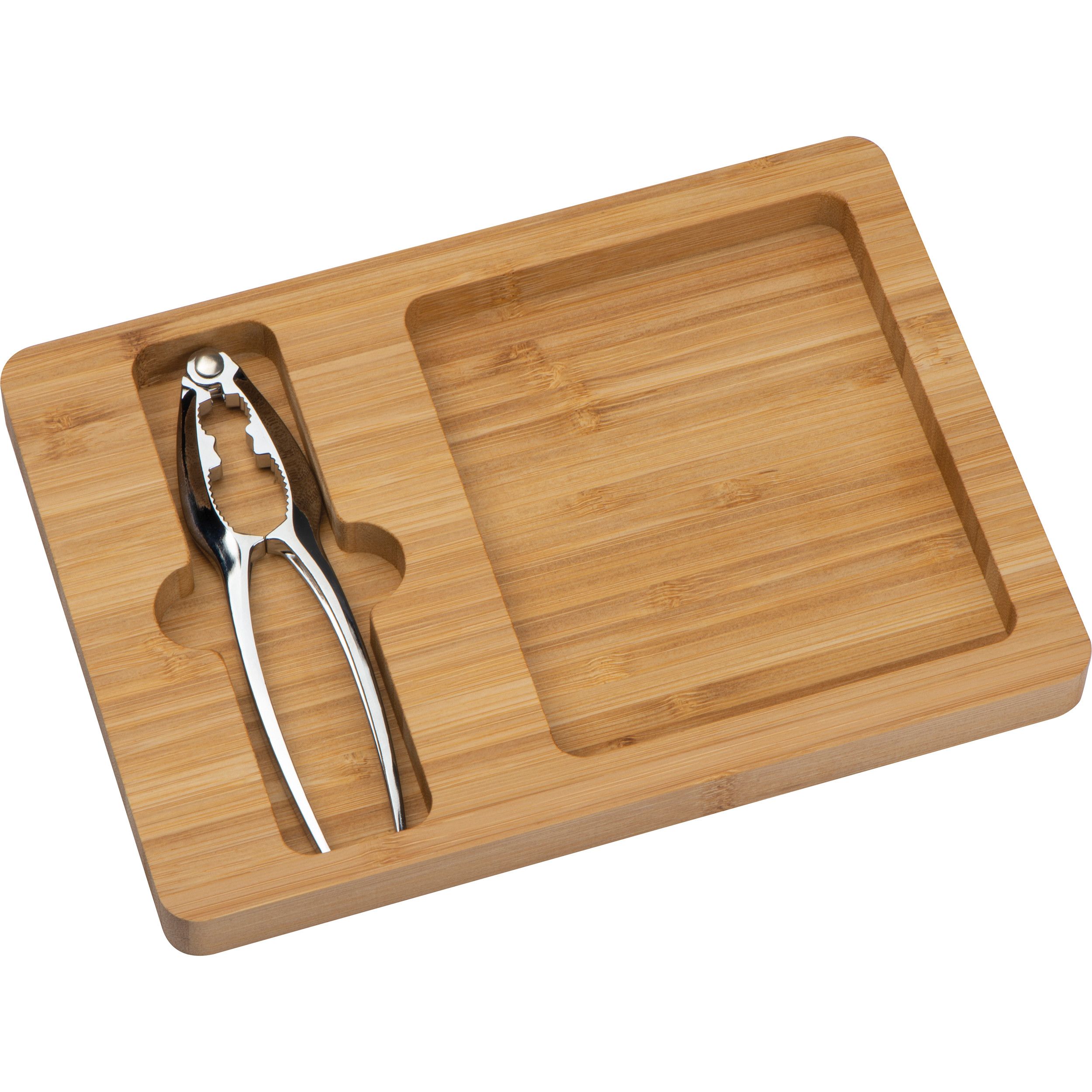 Bambusschale mit Nussknacker Vienna - beige-719