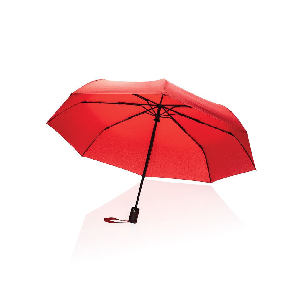 21" Impact AWARE™ RPET 190T Mini-Schirm automatic open/close - rot-252