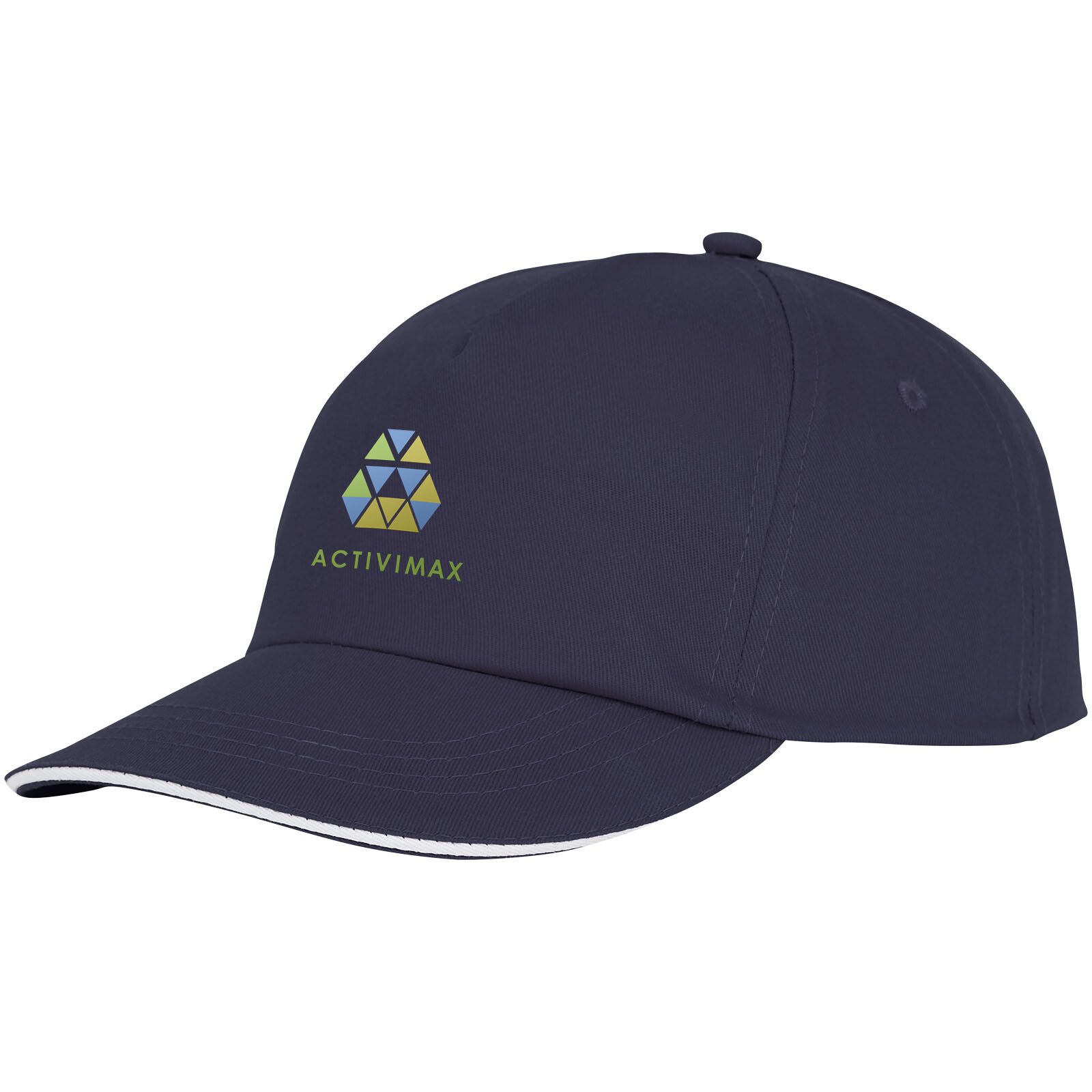 Styx Cap mit 5 Segmenten und Sandwichschirm - navy - 0-210