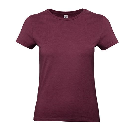 Women´s T-Shirt #E190 - burgundy - XXL-882
