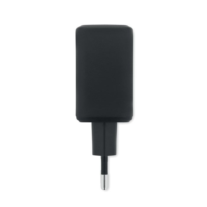 EU-2 poliger-Adapter/Ladegerät EXTEN - schwarz-667